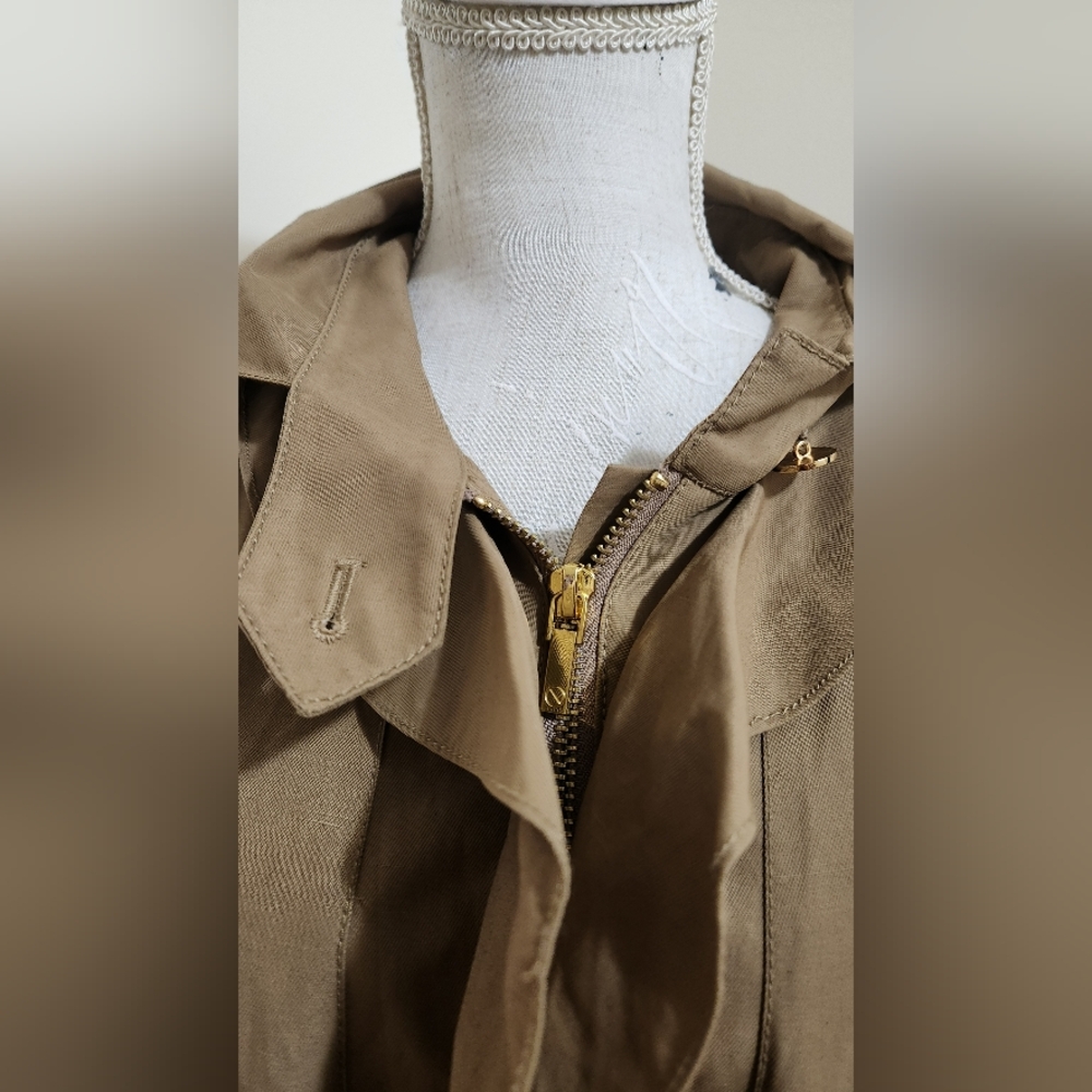 Tory Burch Ruffle Utility Jacket - Picture 7 of 10